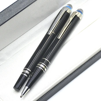 2023 מהדורה מיוחדת-כוכב הליכה קריסטל כחול עט כדורי מגה עט ג ' ל עטים לכתיבה משרד מכשירי כתיבה עם מספר סידורי.