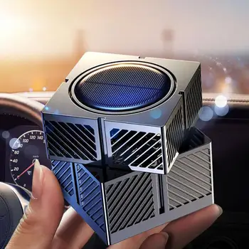 רכב מטהרי אוויר מכונית סולארית אוטומטית מסתובבת Rubiik של קוביות חכם תרסיס ארומטי המכונית הביתה מטבח, אמבטיה