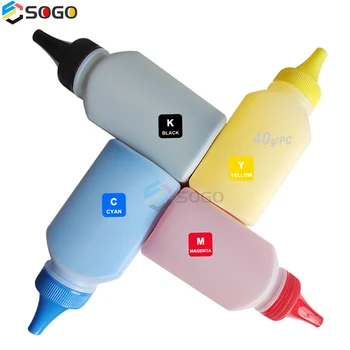 4 צבע אבקת טונר על Ricoh Aficio SP C310 SP C310c SPC310fn SPC311 SPC312dn SPC320dn מדפסת לייזר בקבוקי מילוי