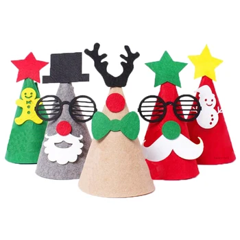 חדש חג שמח כובע צעצוע לילדים מעץ ימות מתאים נפוץ למות מכונות חיתוך בשוק