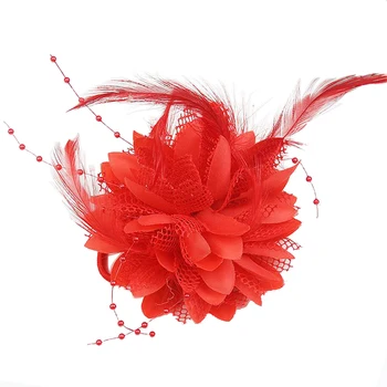 ריקודים לטיניים כיסוי הראש פרח כלה Hairband עם פרח עבור מופע הבמה