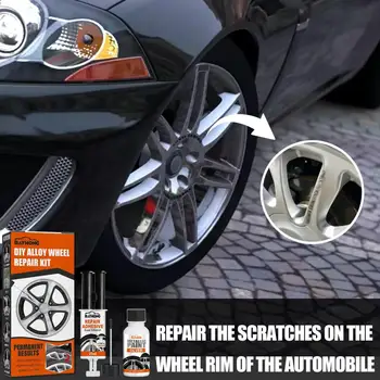 גלגל רכב ערכת תיקון רחיץ אוטומטי חישוק גלגל לתקן שריטה סגסוגת להשיב את הגלגל כלי רכב חישוקים דנט שריטה תיקון מהיר להגדיר X4R5