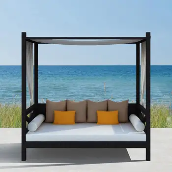 חיצונית ענבים מסגרת ספה כורסה חצר גינה מרפסת החוף המיטה villa resort כורסת קש הכיסא מיטת ספה
