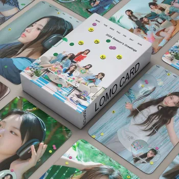 55pcs/סט 2024 העונה החדשה של ברכות פעמיים ג ' ינס תועה ילדים itzy Kpop Lomo כרטיסי אלבום Photocard קוריאני אופנה חמוד אוהדים מתנה