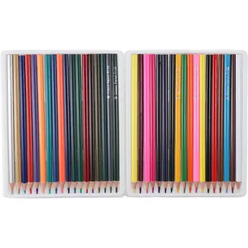 36Pcs עץ עפרונות צבעוניים גרפיטי כלי מיני עיפרון ציור עיפרון המשרד