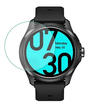 קשה זכוכית Smartwatch HD סרט מגן על TicWatch Pro 5 ללבוש OS מגן מסך כיסוי Pro5 ספורט שעון חכם אביזרים
