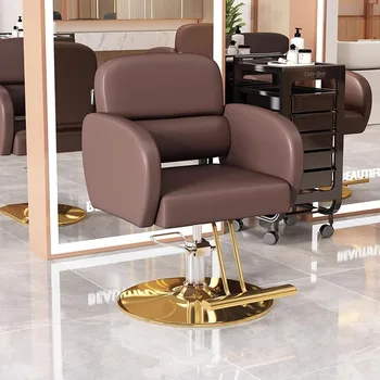 ציוד עיצוב שיער מספרה כסאות משרד מניקור מעצב השיער במספרה כיסאות נוח Sillas De Barberia ספא רהיטים
