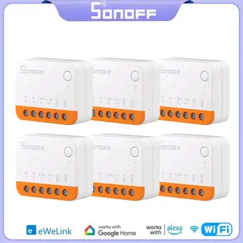 SONOFF MINIR4 Wi-Fi חכם להחליף 10A מיני קיצוני בית חכם ממסר מודול מרחוק שליטה קולית על אליס Google עוזר אלקסה