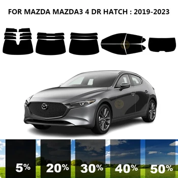 Precut nanoceramics המכונית UV גוון חלון ערכת רכב חלון סרט מאזדה MAZDA3 4 ד 