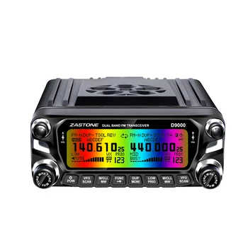 חם למכור Zastone D9000 60W ברכב של מכשיר קשר 50 ק Dual Band UHF VHF רדיו ניידים