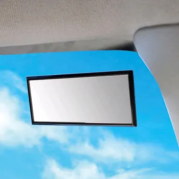 אוניברסלי לרכב אחורית 360 מעלות מסתובב מתכוונן התינוק המכונית מראה Rotatable רחב מחוסמת המראה על המושב האחורי