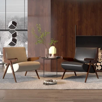 הסלון מסעדה כיסאות עיצוב חדר שינה מלון מינימליסטי משענות כיסא האוכל התעשייתי Mueble סלון טלוויזיה ריהוט מודרני