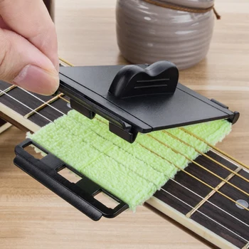 1 חתיכה גיטרה חשמלית בס בחוטים מנקה Scrubber סקייט אצבעות לשפשף כלי ניקוי ותחזוקה אביזרים טיפול